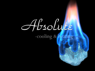 ABSOLUTE -COOLING & HEATING logo