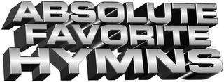 ABSOLUTE FAVORITE HYMNS logo