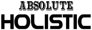 ABSOLUTE HOLISTIC logo