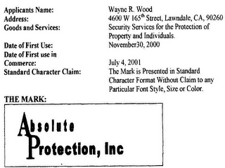 ABSOLUTE PROTECTION, INC logo