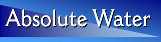 ABSOLUTE WATER logo