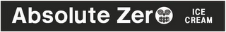 ABSOLUTE ZERO ICE CREAM logo