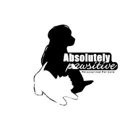 ABSOLUTELY PAWSITIVE PERSONALIZED PET CARE logo