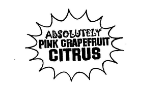 ABSOLUTELY PINK GRAPEFRUIT CITRUS logo