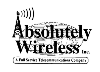 ABSOLUTELY WIRELESS INC. A FULL SERVICETELECOMMUNICATIONS COMPANY logo