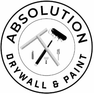 ABSOLUTION DRYWALL & PAINT logo
