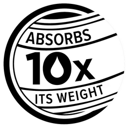 ABSORBS 10X ITS WEIGHT logo