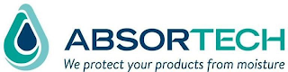 ABSORTECH WE PROTECT YOUR PRODUCTS FROM MOISTURE logo