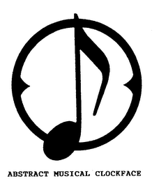 ABSTRACT MUSICAL CLOCKFACE logo