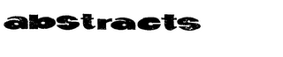 ABSTRACTS logo