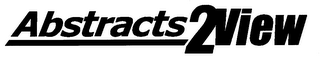ABSTRACTS2VIEW logo