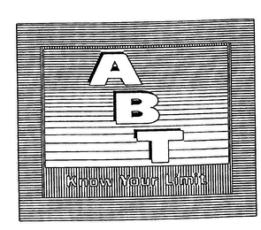 ABT KNOW YOUR LIMIT logo
