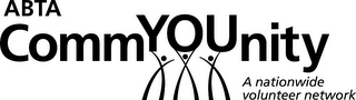 ABTA COMMYOUNITY A NATIONWIDE VOLUNTEER NETWORK logo