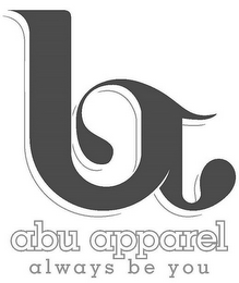 ABU APPAREL ALWAYS BE YOU logo
