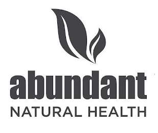ABUNDANT NATURAL HEALTH logo