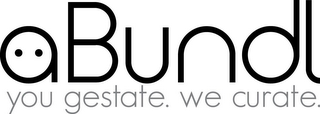 ABUNDL YOU GESTATE. WE CURATE. logo