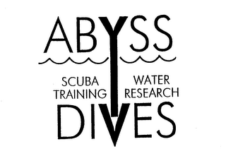 ABYSS DIVES SCUBA TRAINING WATER RESEARCH