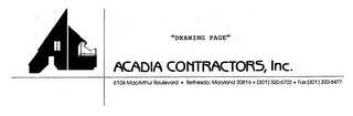 AC ACADIA CONTRACTORS, INC. logo