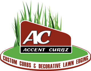 AC ACCENT CURBZ CUSTOM CURBS & DECORATIVE LAWN EDGING logo