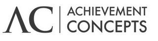 AC ACHIEVEMENT CONCEPTS logo