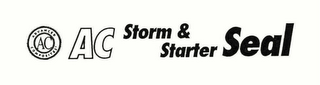 AC ADVANCED COMPOSITES AC STORM & STARTER SEAL logo