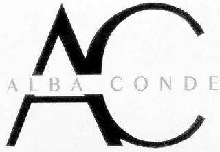 AC ALBA CONDE logo