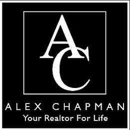 AC ALEX CHAPMAN YOUR REALTOR FOR LIFE logo