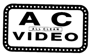 AC ALL CLEAN VIDEO