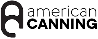 AC AMERICAN CANNING logo