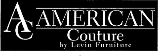 AC AMERICAN COUTURE BY LEVIN FURNITURE logo