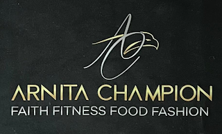 AC ARNITA CHAMPION FAITH FITNESS FOOD FASHION logo