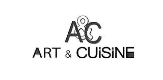 A&C, ART & CUISINE logo