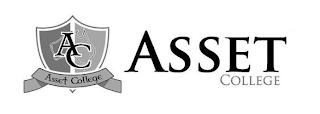AC ASSET COLLEGE ASSET COLLEGE logo