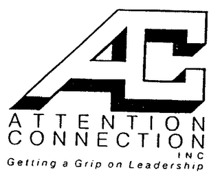 AC ATTENTION CONNECTION INC GETTING A GR logo