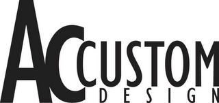 AC CUSTOM DESIGN logo
