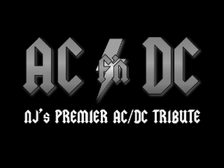 AC F'N DC NJ'S PREMIER AC/DC TRIBUTE logo