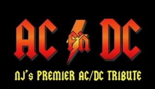 AC F'N DC NJ'S PREMIER AC/DC TRIBUTE logo