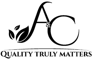 A&C QUALITY TRULY MATTERS logo