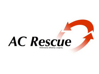 AC RESCUE PERFORMANCE. EFFICIENCY. LONGEVITY. logo