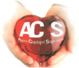 AC S ASPIRIN CLOPIDOGREL SINGLE TABLET logo