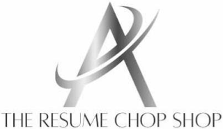 AC THE RESUME CHOP SHOP logo