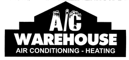 A/C WAREHOUSE AIR CONDITIONING - HEATING logo