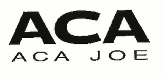 ACA ACA JOE logo