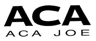 ACA ACA JOE logo