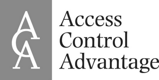 ACA ACCESS CONTROL ADVANTAGE logo