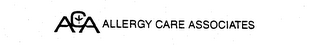 ACA ALLERGY CARE ASSOCIATES logo