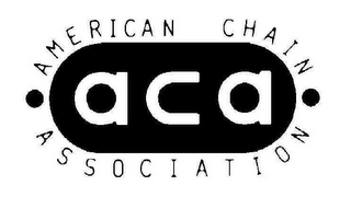 ACA AMERICAN CHAIN ASSOCIATION logo