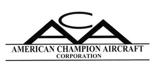 ACA AMERICAN CHAMPION AIRCRAFT CORPORATION logo