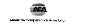 ACA AMERICAN COMPENSATION ASSOCIATION logo