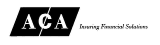 ACA INSURING FINANCIAL SOLUTIONS logo